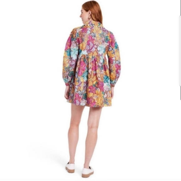 Kika Vargas Anemone Floral Mini Dress - Picture 4 of 16